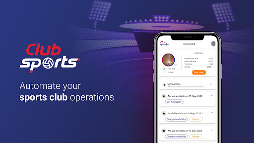 Android application ClubSports.live® screenshort