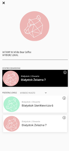 White Bear Coffee Screen 2