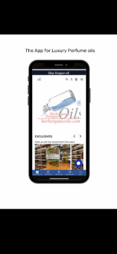 Android application Herborganicoils screenshort