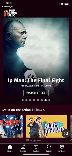 Screenshot of Popcornflix™ – Movies & TV