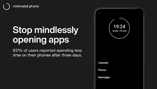 minimalist phone: Launcher App Screenshot
