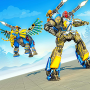 Flying Elephant Robot Transform Games  Icon