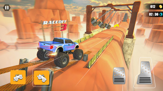 Race Off 3 – Stunt Car Games Mod APK 1.2.3 (Remove ads)(Mod speed) Gallery 5