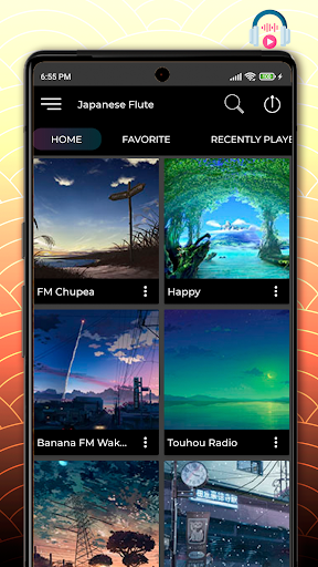 Japanese Flute Music Radio Screen 2