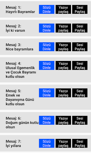 Sesli Bayram Kutla Screen 3