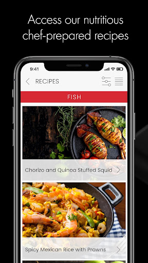 Android application Zega Intelligent Cookware screenshort