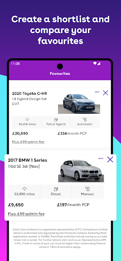 cinch – used cars to buy Screen 3