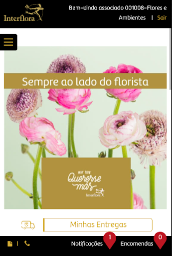 Inteflora portal do florista ( Screen 2