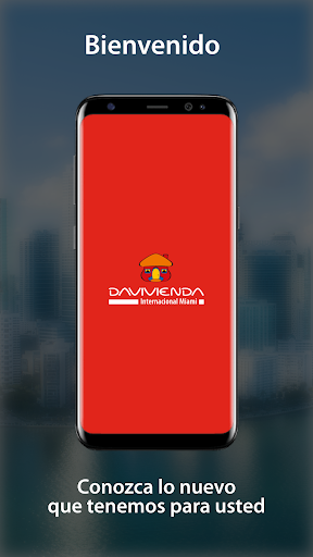 Android application Davivienda Miami screenshort