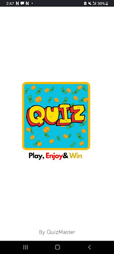 Android application QuizMaster screenshort