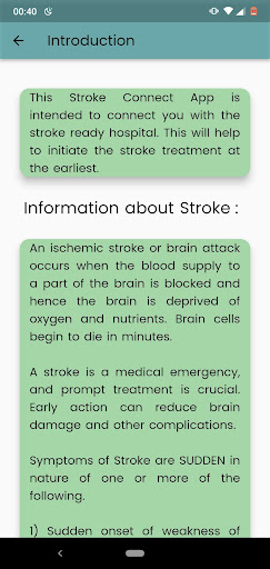 Stroke Connect Screen 3