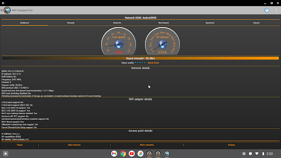 WiFi Analyzer - WLAN-Analyse Screenshot