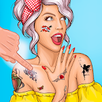 Cover Image of Download Ink Tattoo Drawing my photo 1.0 APK