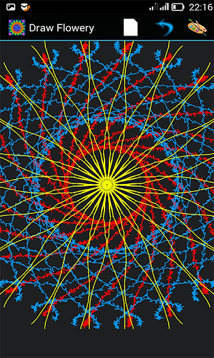 Draw Flowery Screen 3
