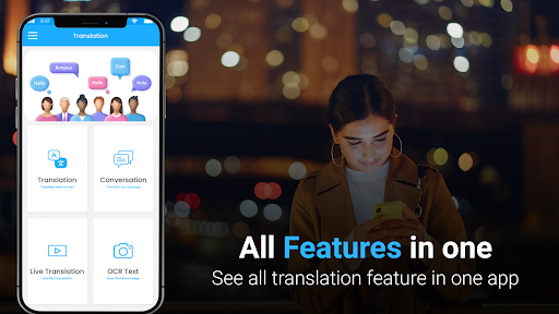 Android application Language Translator App screenshort