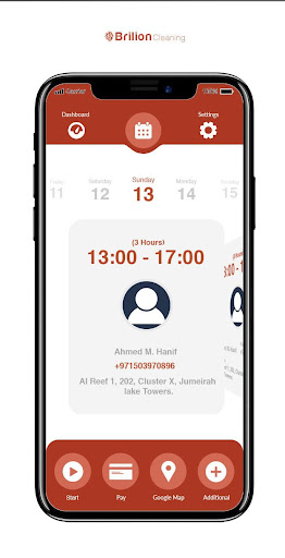 Brilion Crew App Screen 3