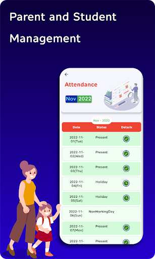 Android application SHAHEEN ERP screenshort
