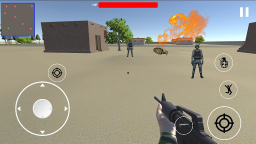 FPS battleground soldier Game Screen 2
