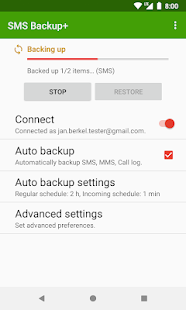 SMS Backup+ Screenshot