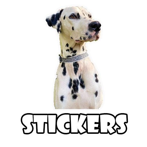 Dalmatian Dog Stickers logo