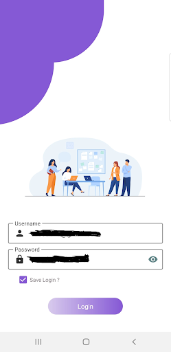 Android application WorkForce Management screenshort