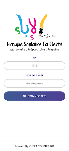 Android application Groupe Scolaire La Fierté screenshort