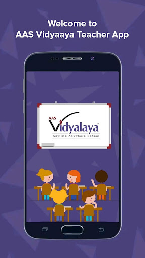 Android application AAS VIDYALAYA for TEACHERS screenshort