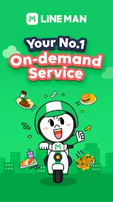 Line Man - Food, Shop, Taxi - Apps On Google Play