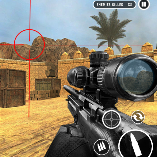 Army Desert Sniper: FPS Games