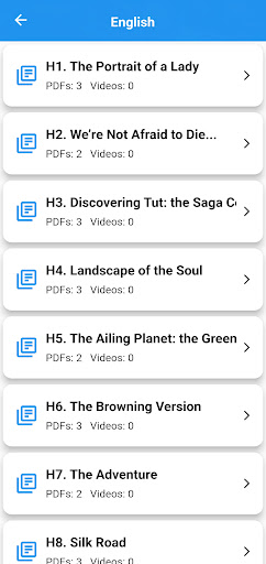 Class 11 Books and Solutions Screen 3