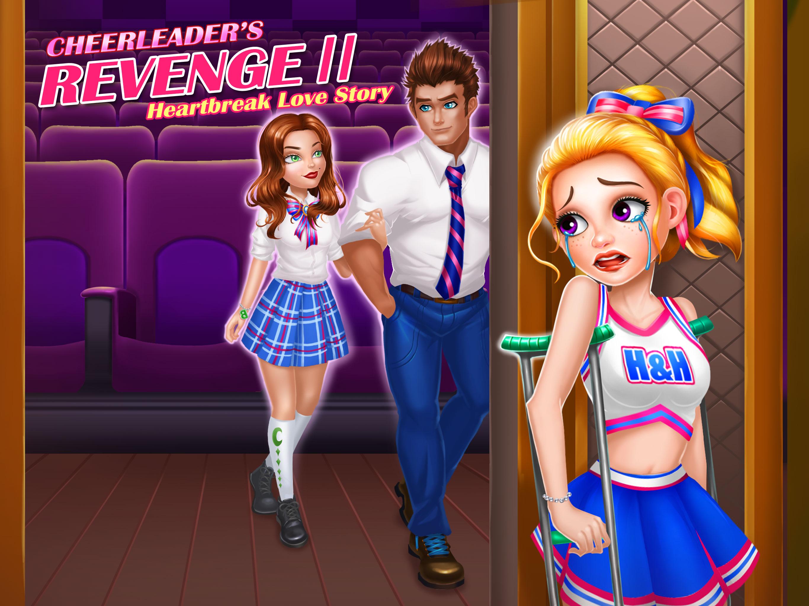 Android application Cheerleader's Revenge 2: Heartbreak Love Story screenshort