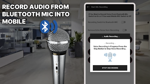 Enregistrement micro Bluetooth – Applications sur Google Play