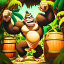 لعبة قرد الغابة كونغ الموز 