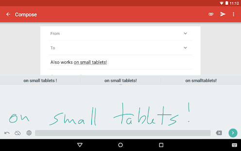 Google Handwriting Input Screenshot