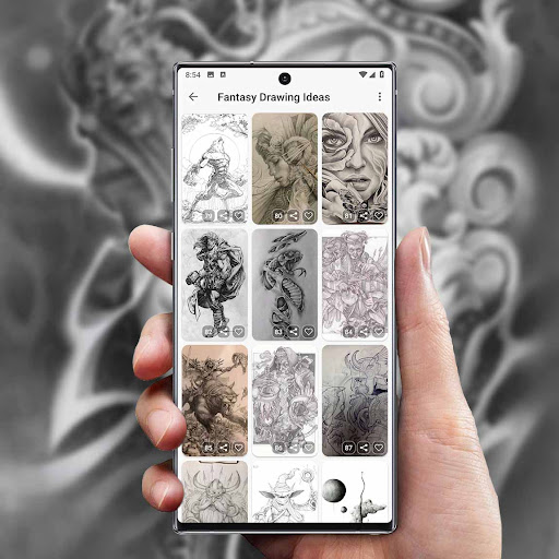 Fantasy Drawing Ideas Screenshot 3 - AppWisp.com
