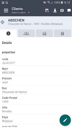 SmartSales Mobile Screen 2