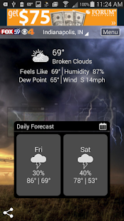 The Indy Weather Authority 5.4.503 APK screenshots 1