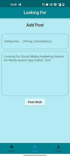 Android application Jinn - Find People Nearby screenshort