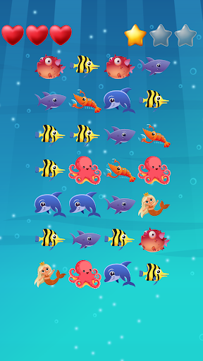 Fishy Crush Match-3 Game Screen 2