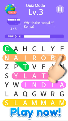 Word Search - Connect letters Screen 2