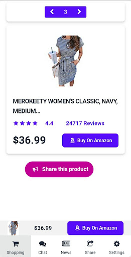 Women Dress Online Shopping Screen 3