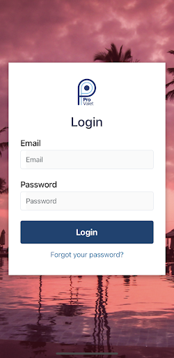 Android application ProValet Technician screenshort