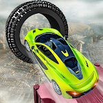 Cover Image of Download Crazy Car Stunts Driving Sim  APK