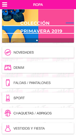 Android application MKT Modas screenshort