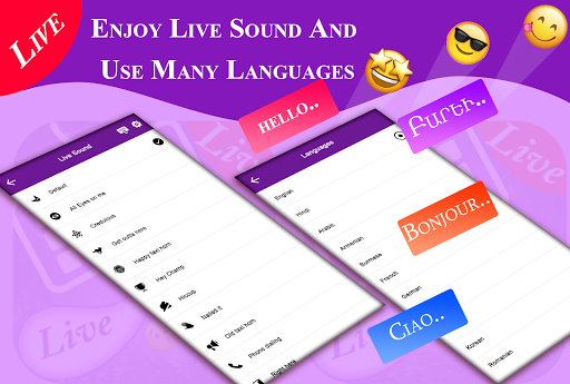 Live Keyboard - GIF Keyboard Screen 2