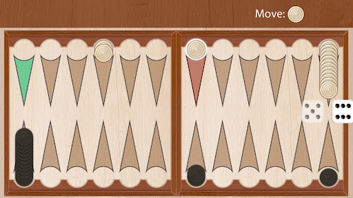 Android application Backgammon Classic Board Game screenshort
