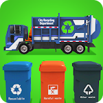 Cover Image of Unduh Garbage Truck Dump Driver: Pickup & Recycling 1.8 APK