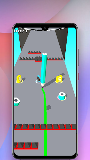 Android application Pencil Rush - 3d screenshort