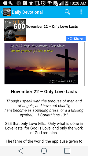 God is at Eventide Devotional Screen 2