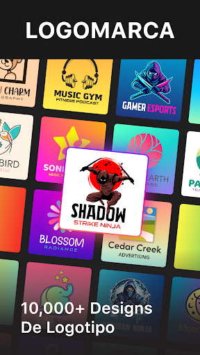 Visualização do aplicativo